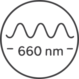 Precise 660 nm Wavelength Red Light