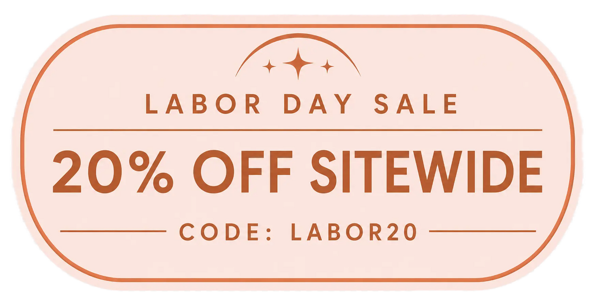 LABOR DAY SALE: 20% off sitewide with code LABOR20. Ends 9/7
